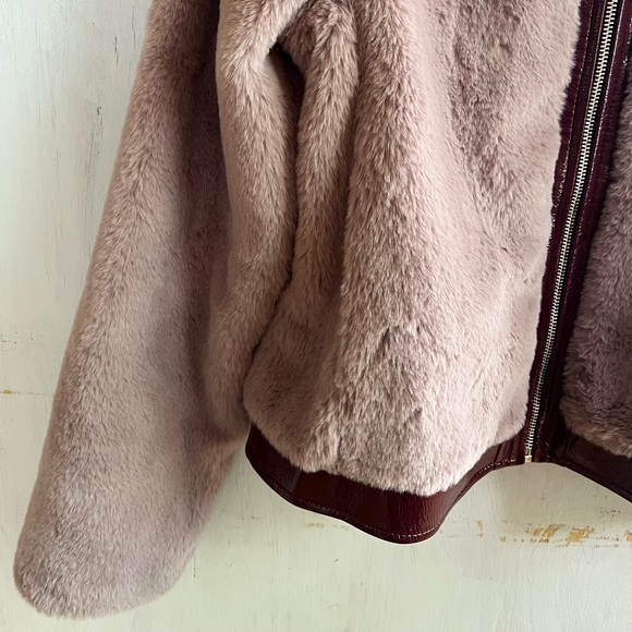 ANTHROPOLOGIE -Maeve Faux Fur Jacket - Picture 4 of 8